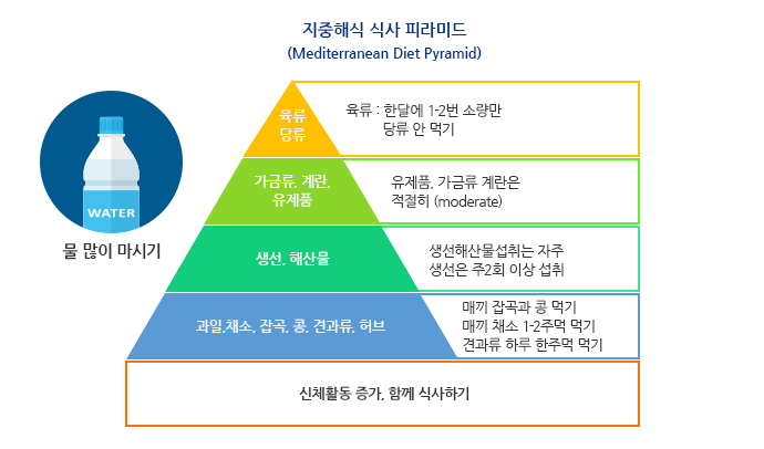 지중해 식단의 특징